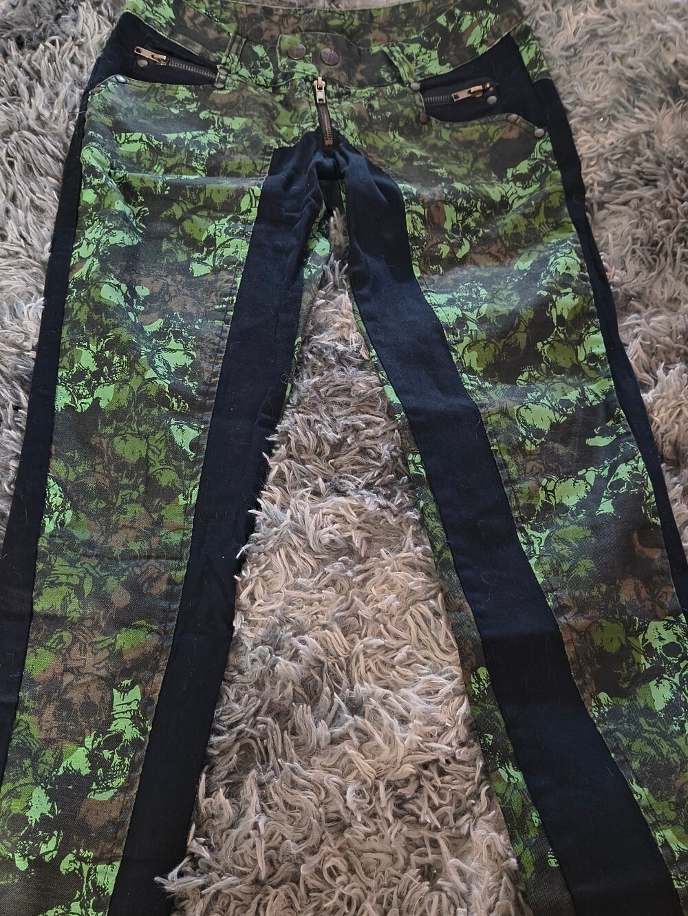 *NEW* Lip Service Skull Camo Pants